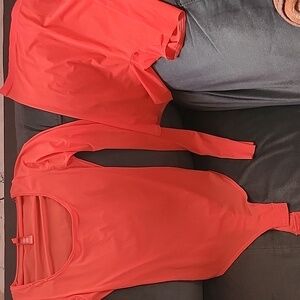 Skims soft cooling set bright orange